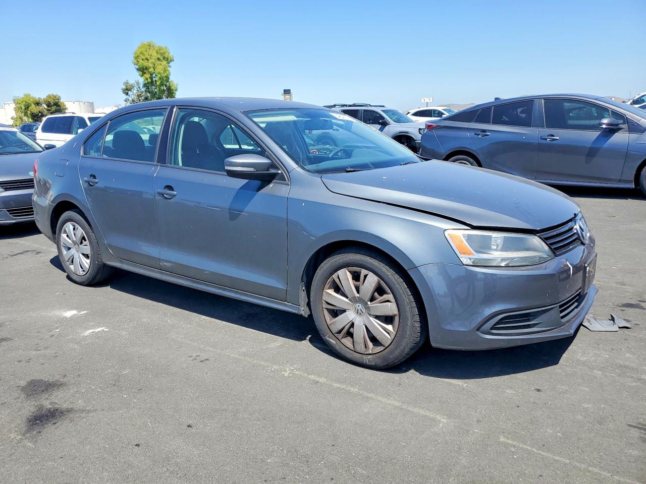 2011 Volkswagen Jetta Se Серый vin: 3VWDZ7AJ9BM324844