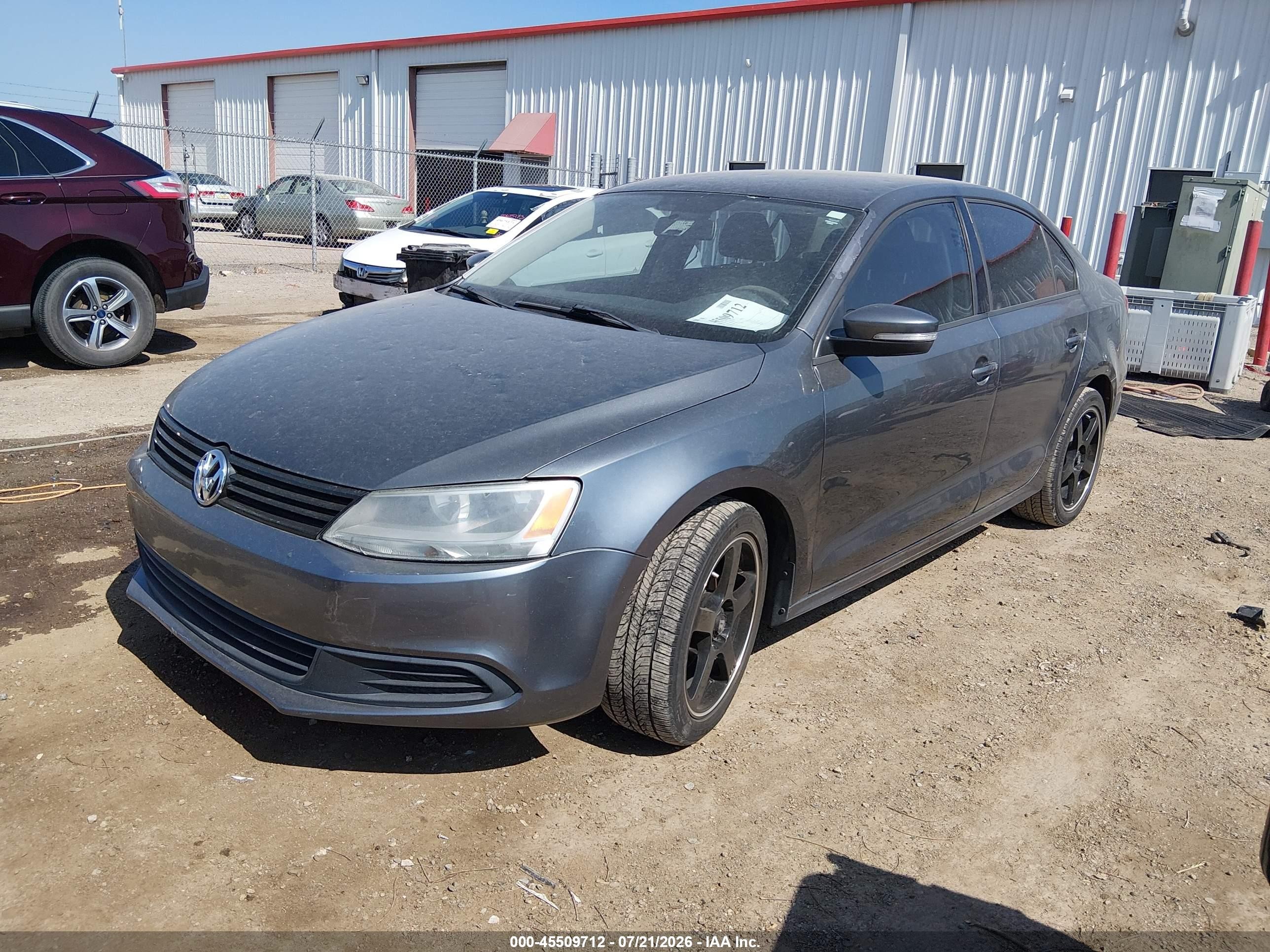 2011 Volkswagen Jetta 2.5l Se Gray vin: 3VWDZ7AJ9BM355088
