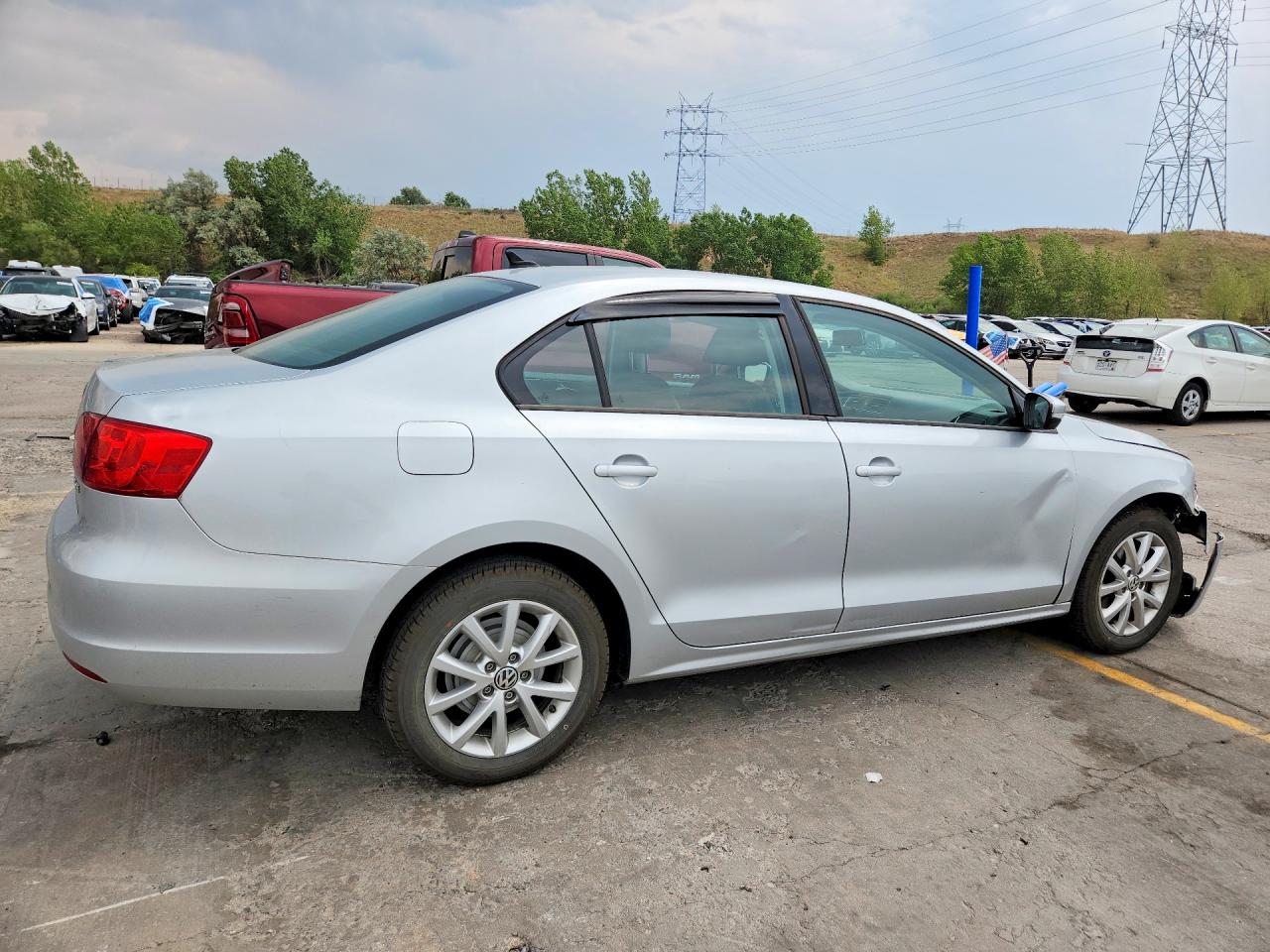 2011 Volkswagen Jetta Se Silver vin: 3VWDZ7AJ9BM357407