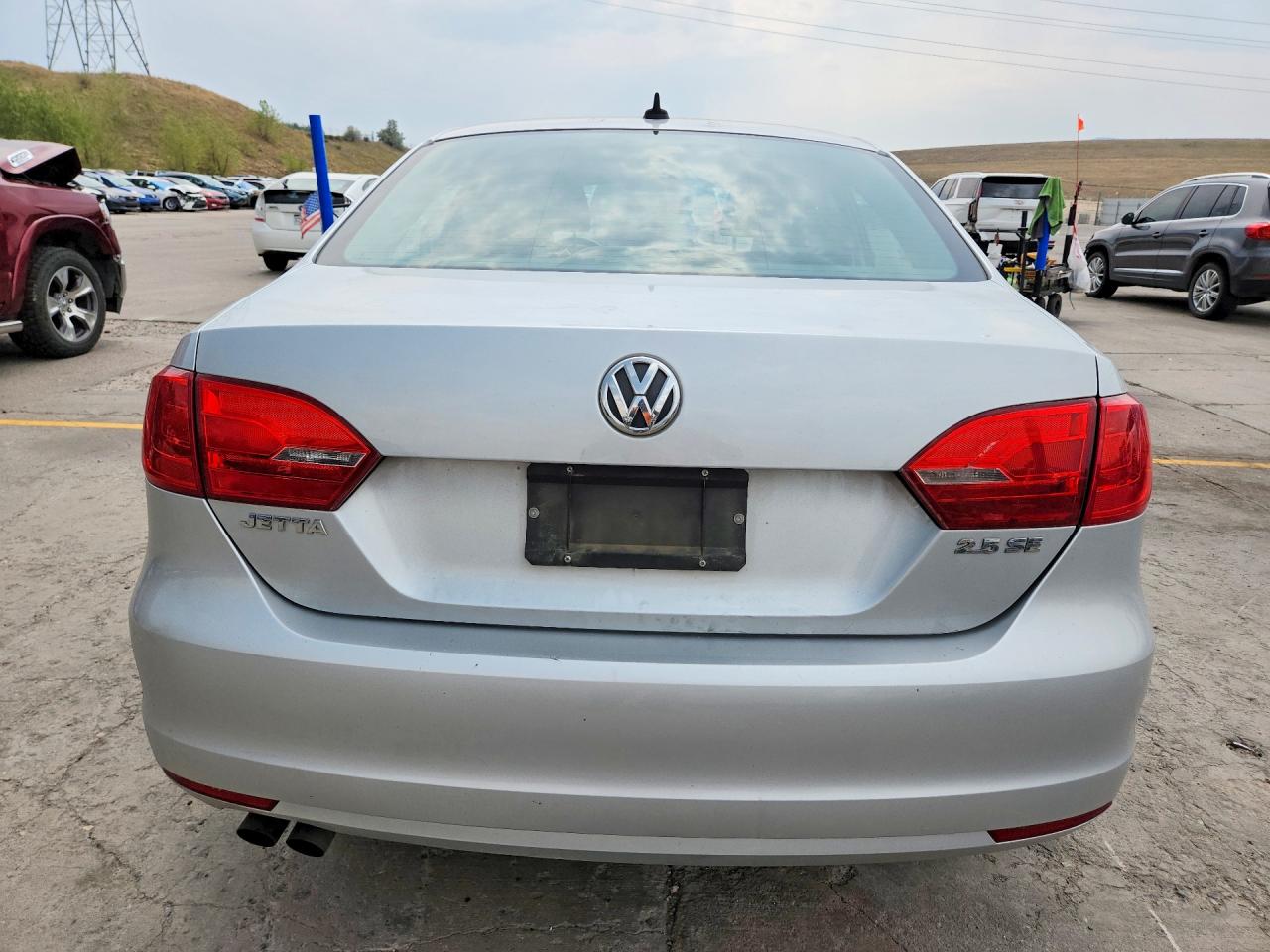 2011 Volkswagen Jetta Se Silver vin: 3VWDZ7AJ9BM357407