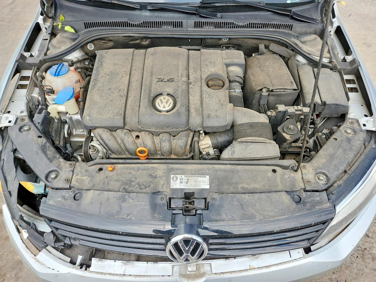 2011 Volkswagen Jetta Se Silver vin: 3VWDZ7AJ9BM357407