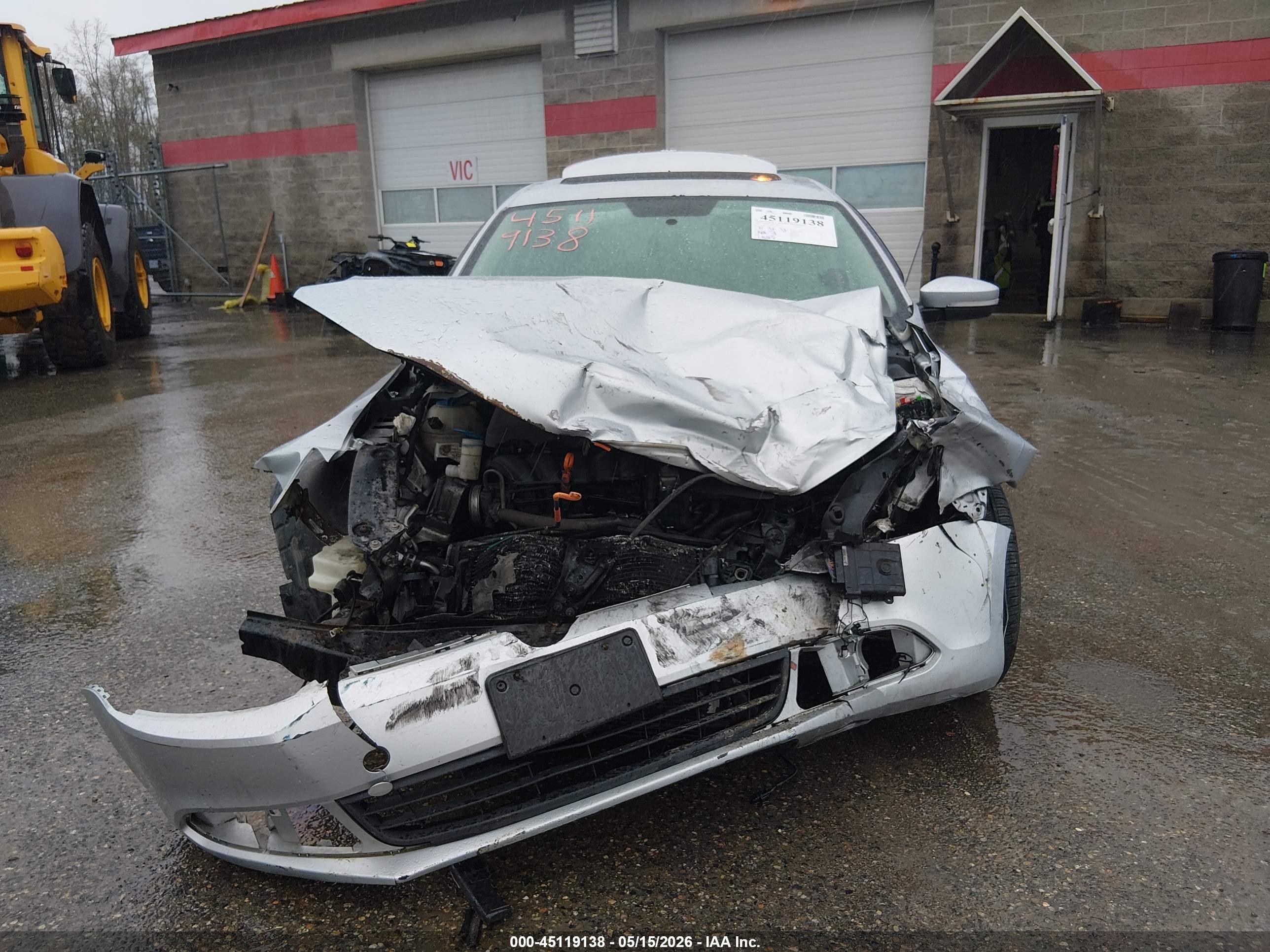 2011 Volkswagen Jetta 2.5l Se Серебряный vin: 3VWDZ7AJ9BM358931
