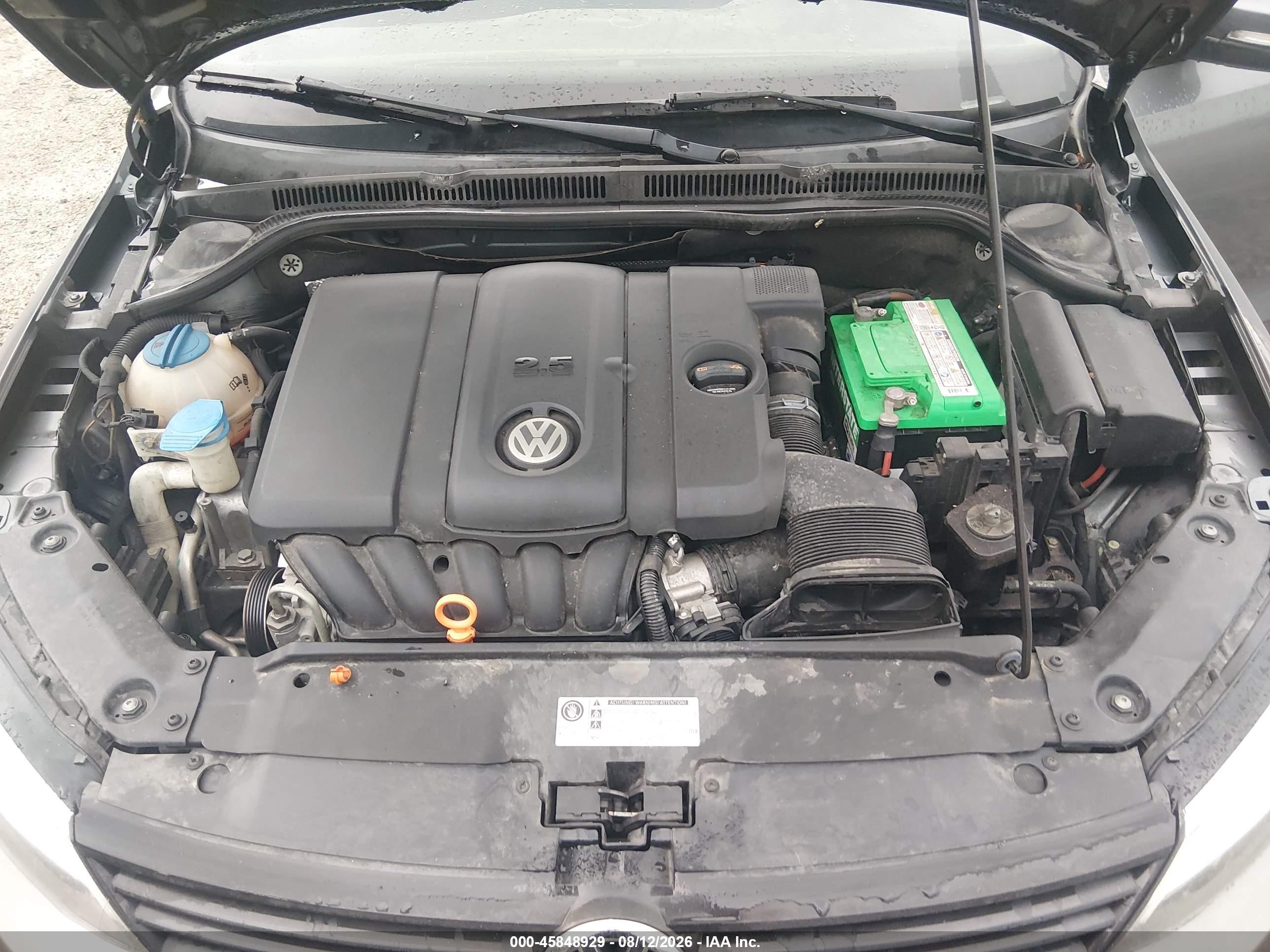 2011 Volkswagen Jetta 2.5l Se Серый vin: 3VWDZ7AJXBM041966