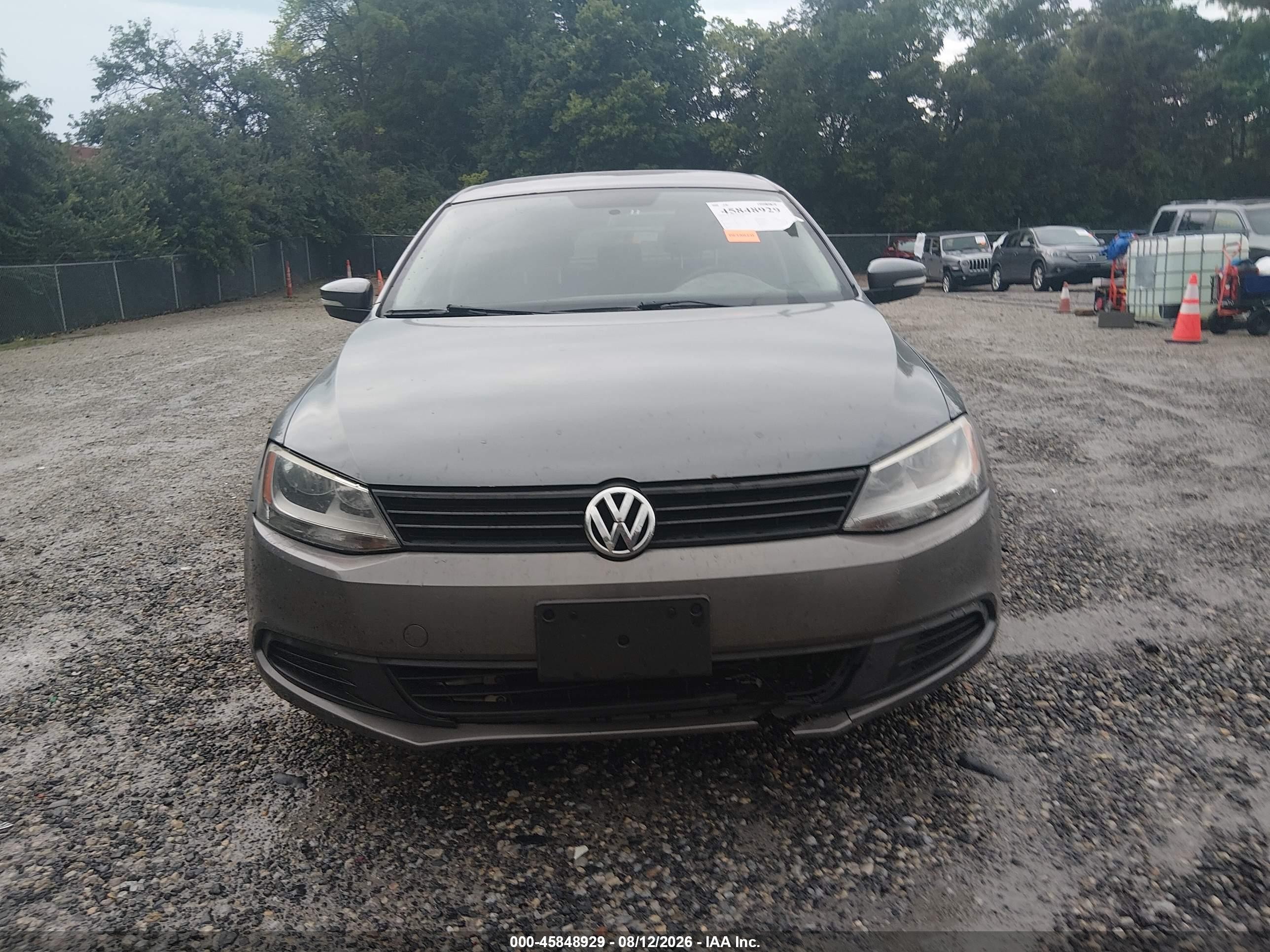 2011 Volkswagen Jetta 2.5l Se Серый vin: 3VWDZ7AJXBM041966