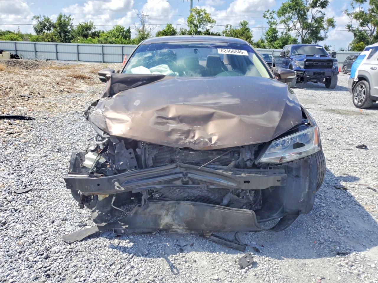 2011 Volkswagen Jetta Se Brown vin: 3VWDZ7AJXBM133126