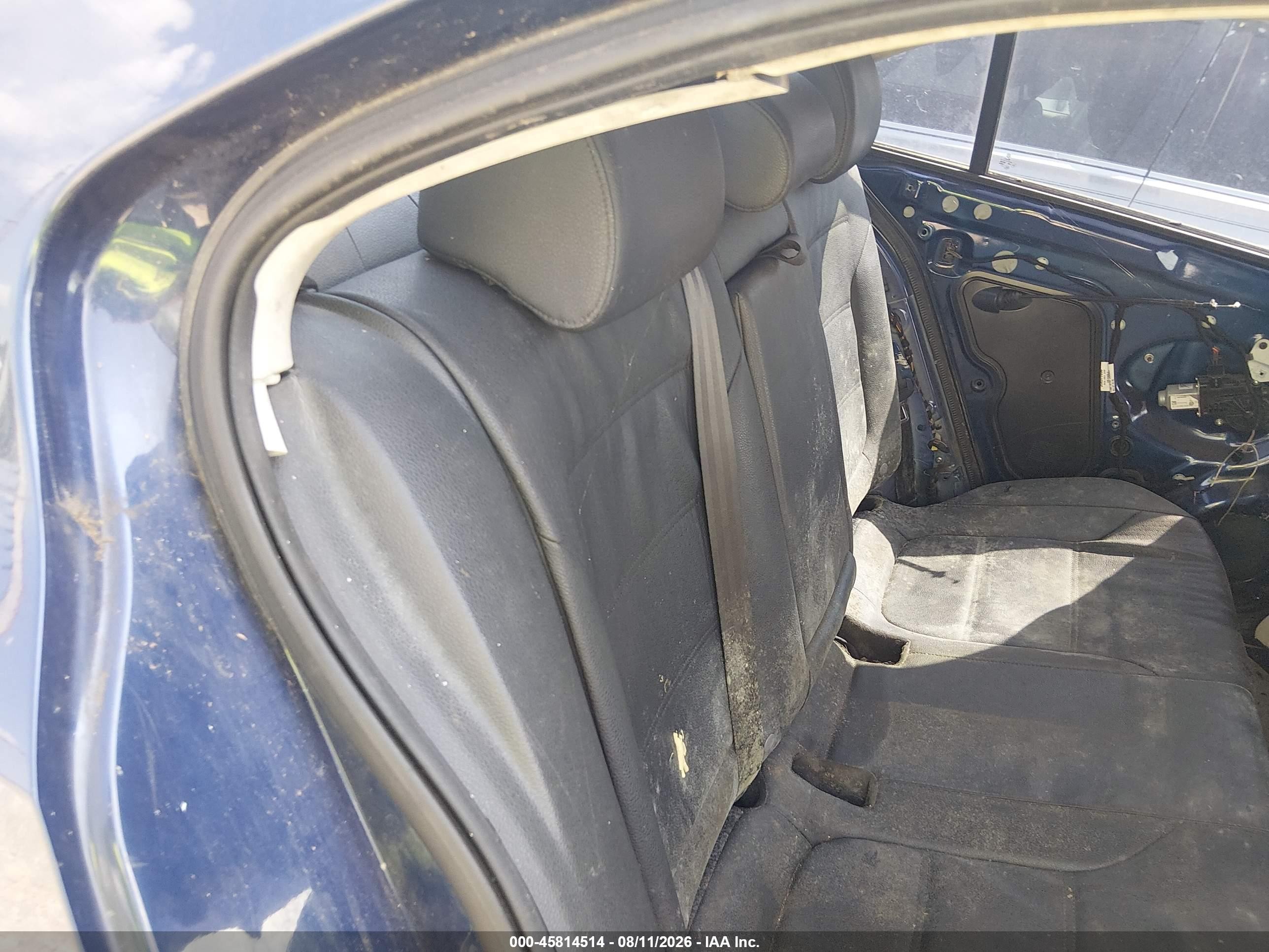 2011 Volkswagen Jetta 2.5l Se Blue vin: 3VWDZ7AJXBM324870