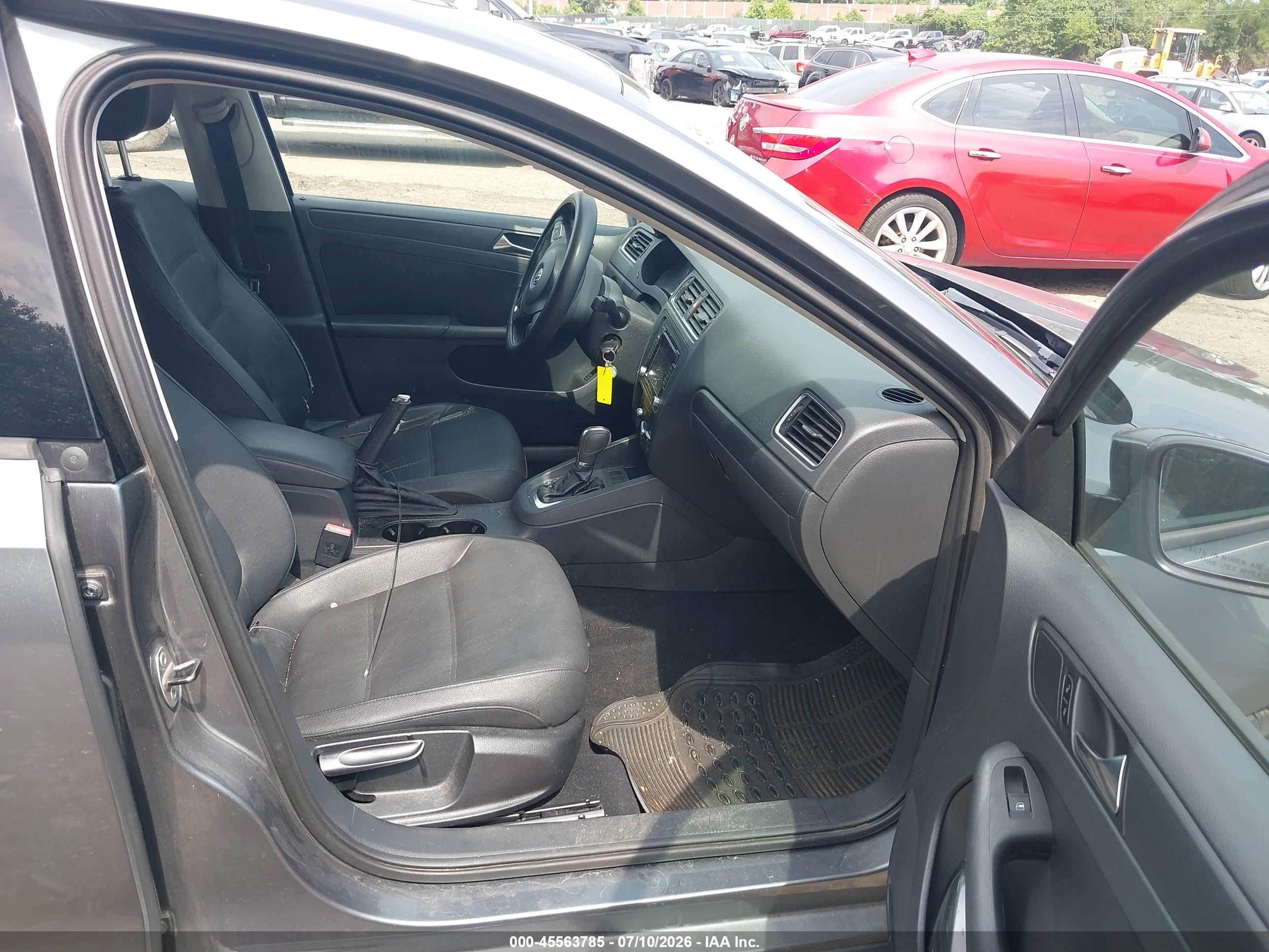 2011 Volkswagen Jetta 2.5l Se Gray vin: 3VWDZ7AJXBM355553