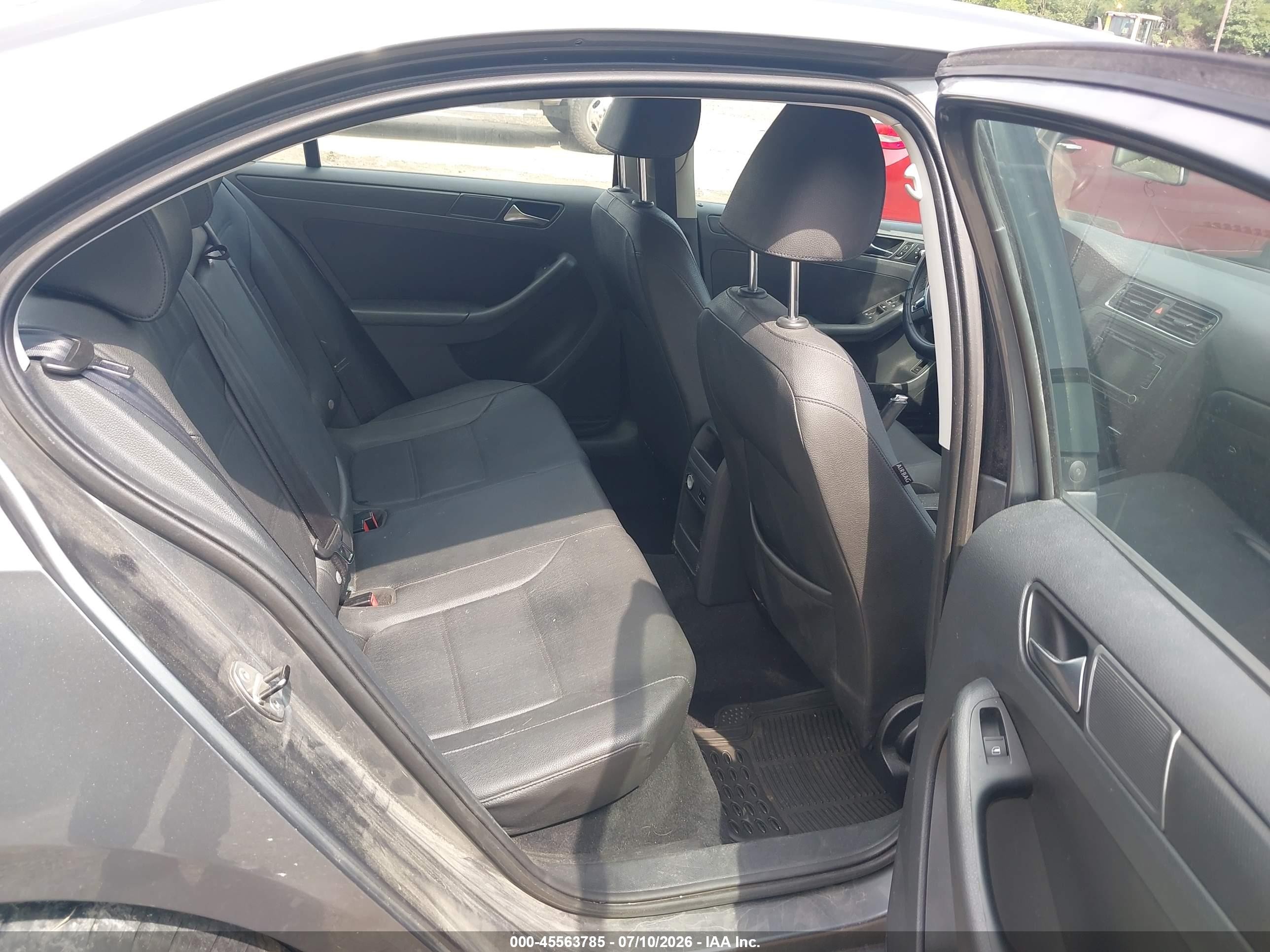 2011 Volkswagen Jetta 2.5l Se Gray vin: 3VWDZ7AJXBM355553