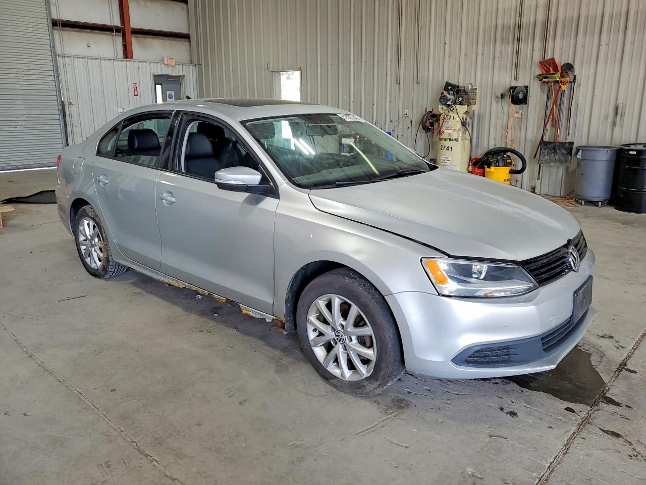2011 Volkswagen Jetta Se Silver vin: 3VWDZ7AJXBM357920