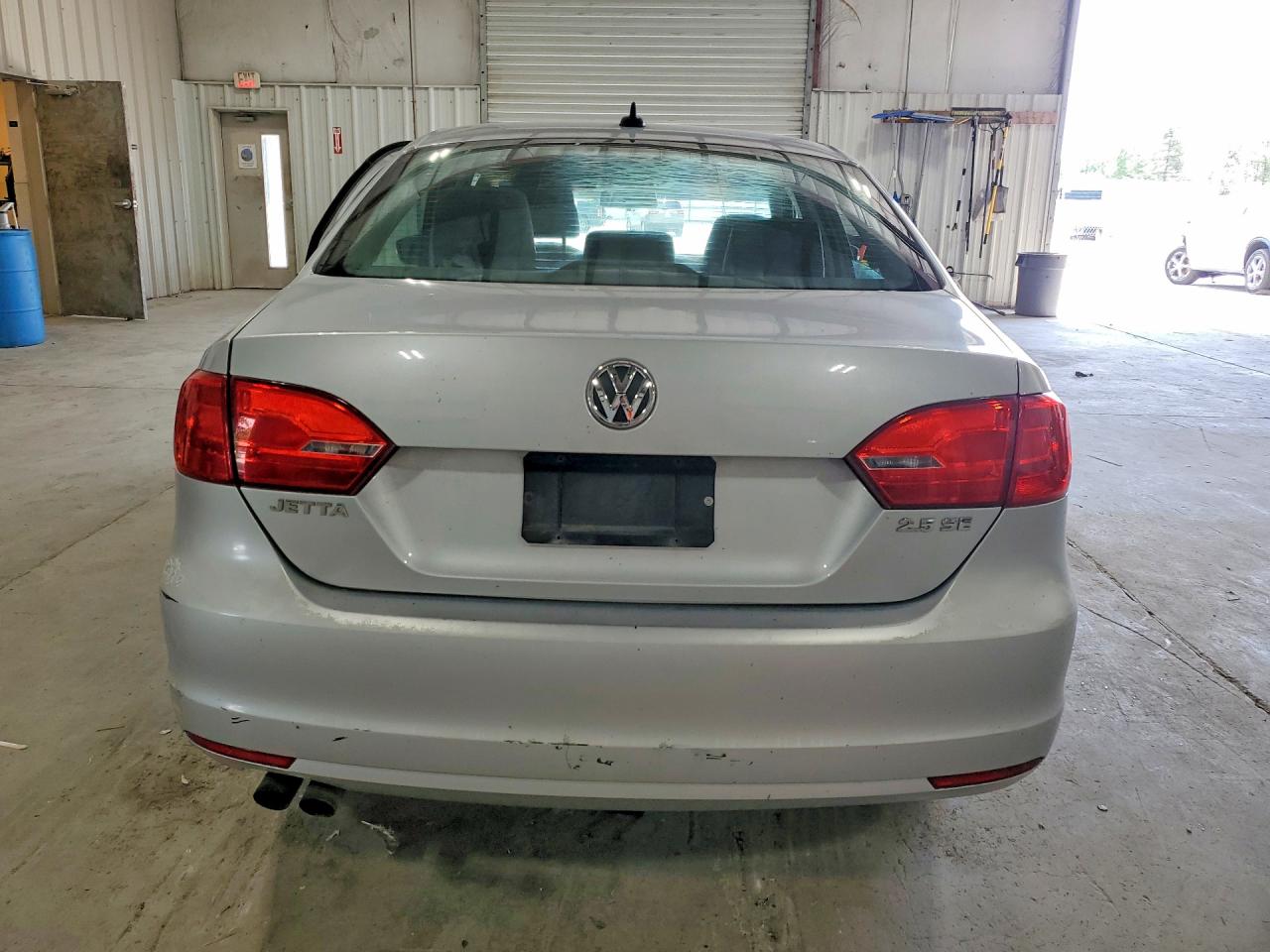 2011 Volkswagen Jetta Se Silver vin: 3VWDZ7AJXBM357920