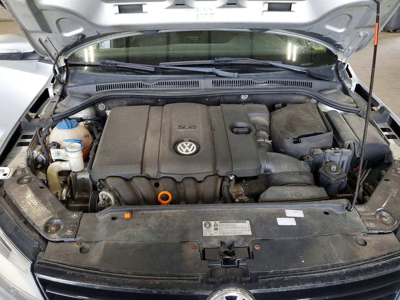 2011 Volkswagen Jetta Se Silver vin: 3VWDZ7AJXBM357920
