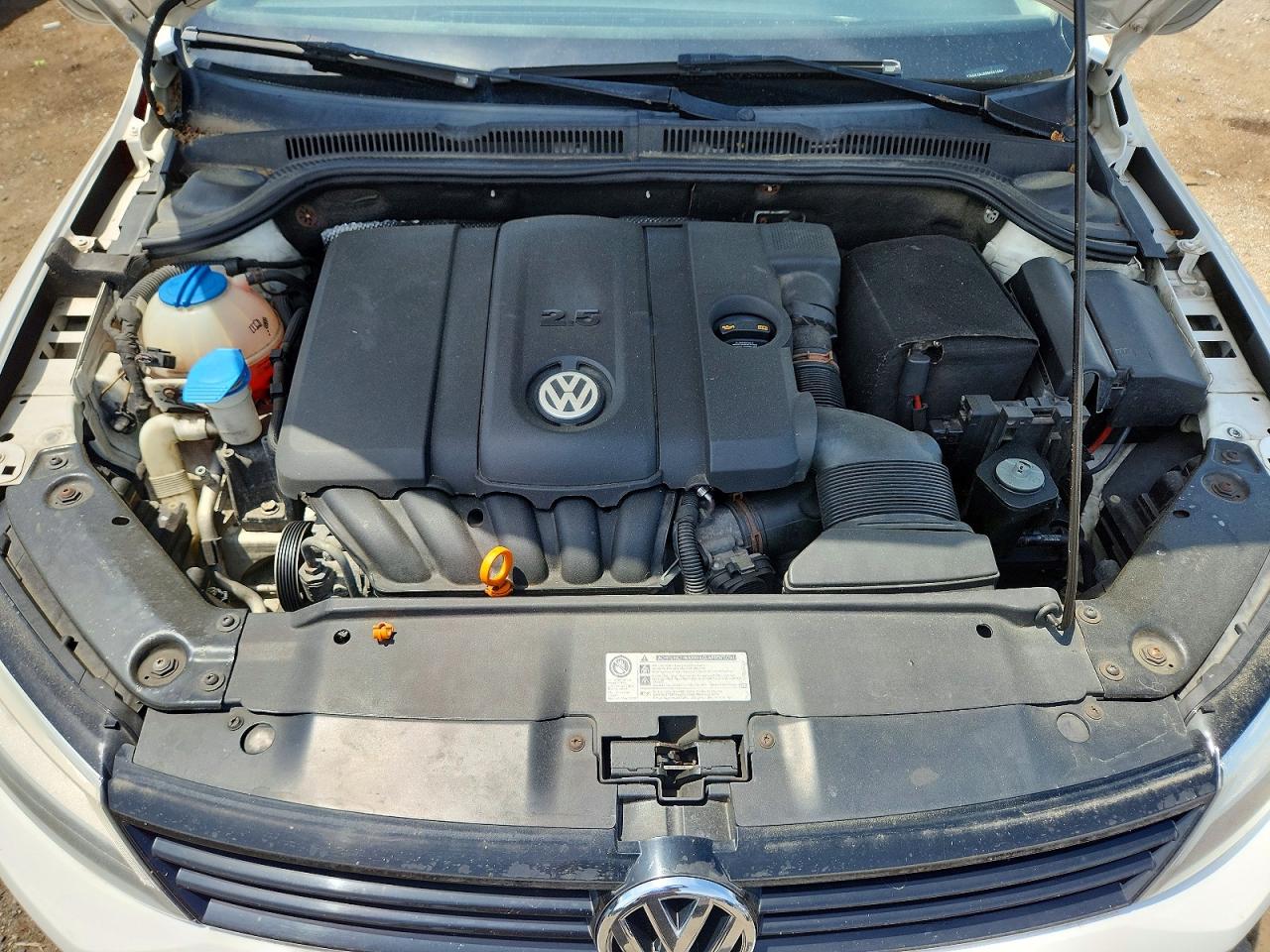 2011 Volkswagen Jetta Se White vin: 3VWDZ7AJXBM361949