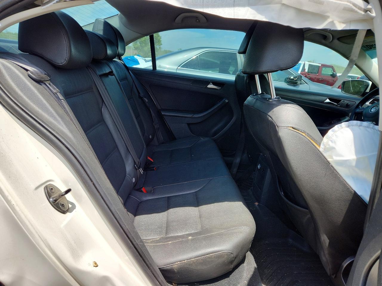 2011 Volkswagen Jetta Se White vin: 3VWDZ7AJXBM361949