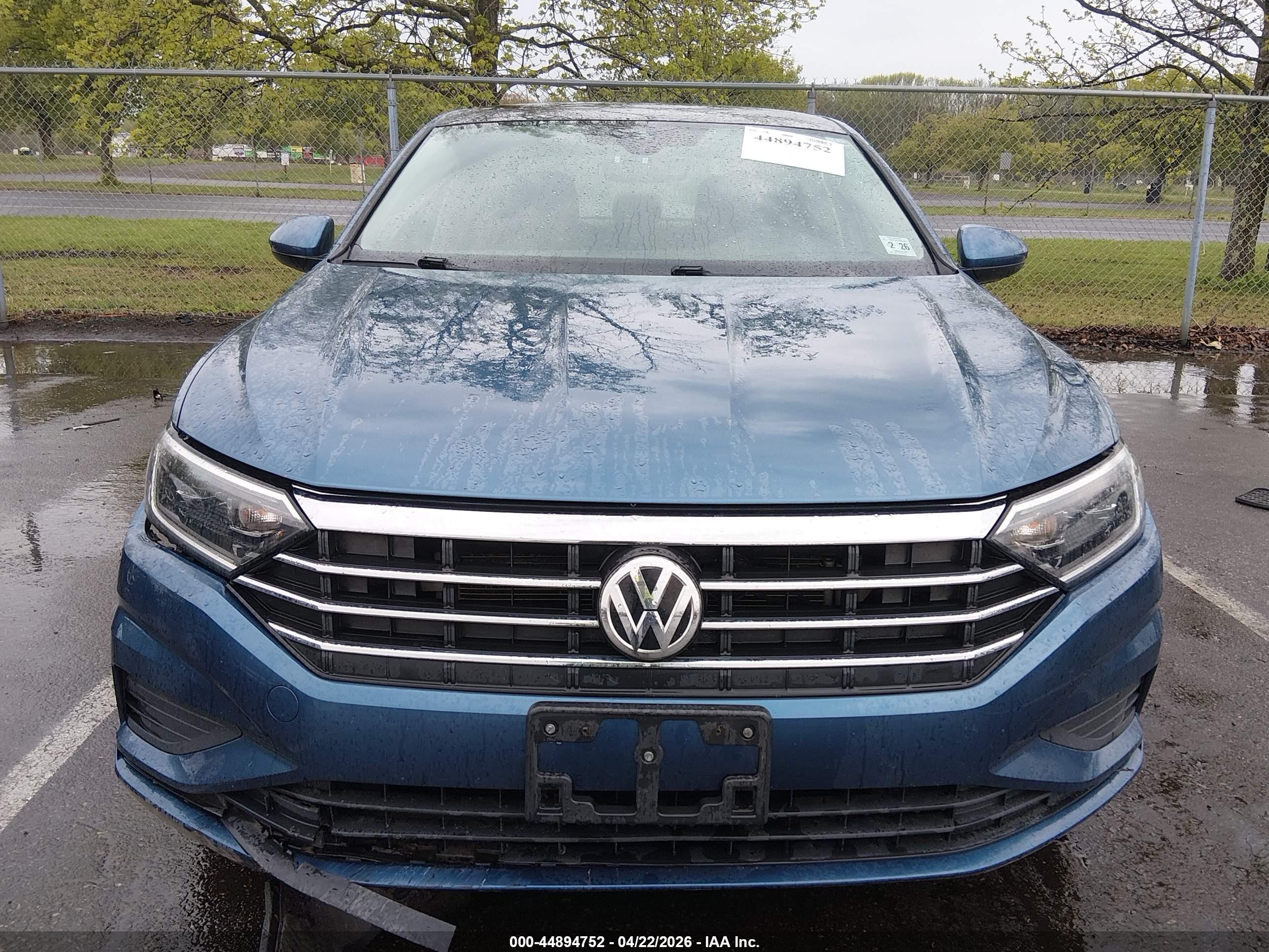 2021 Volkswagen Jetta 1.4t Sel Синий vin: 3VWE57BU3MM012935