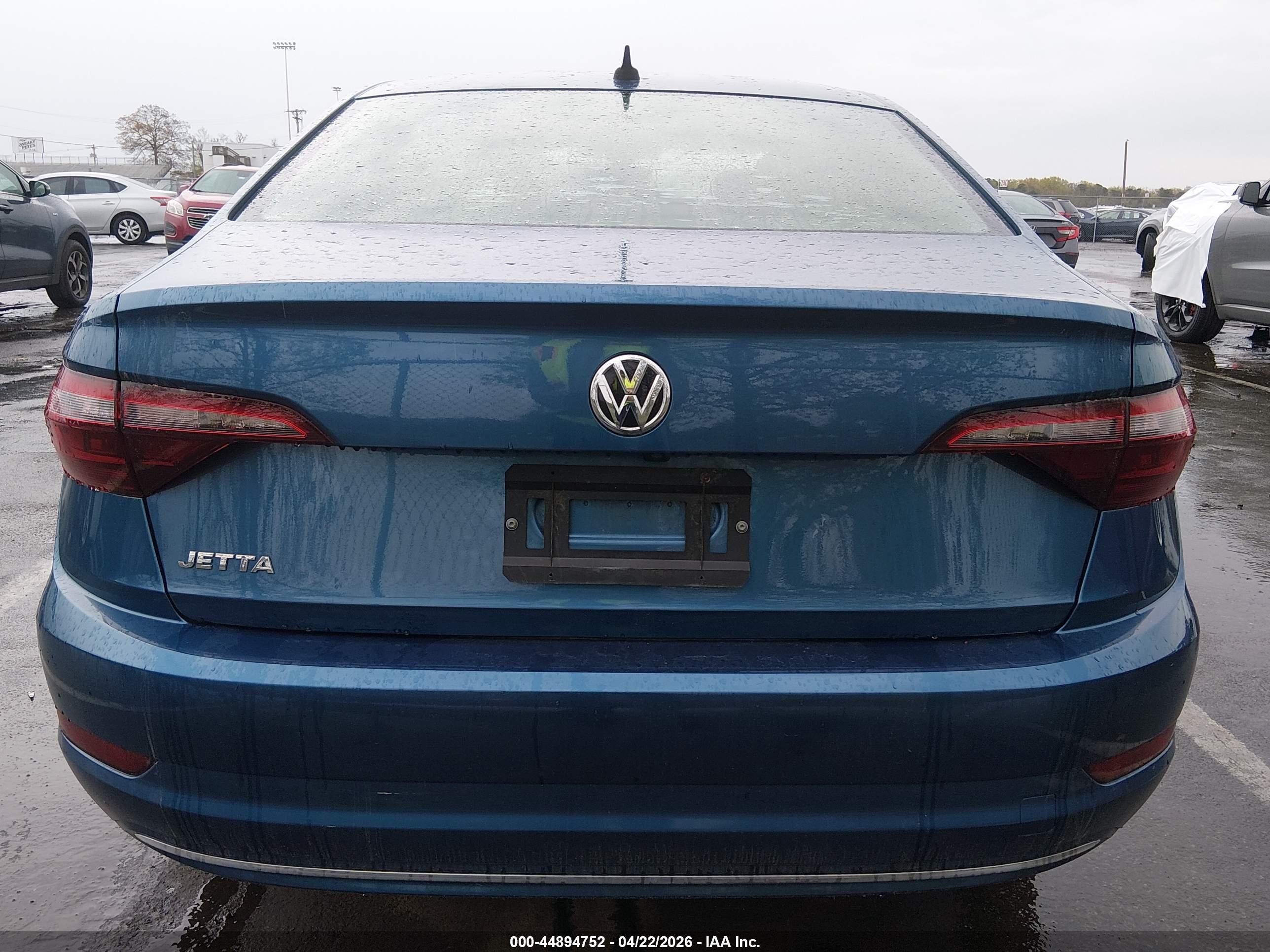 2021 Volkswagen Jetta 1.4t Sel Синий vin: 3VWE57BU3MM012935