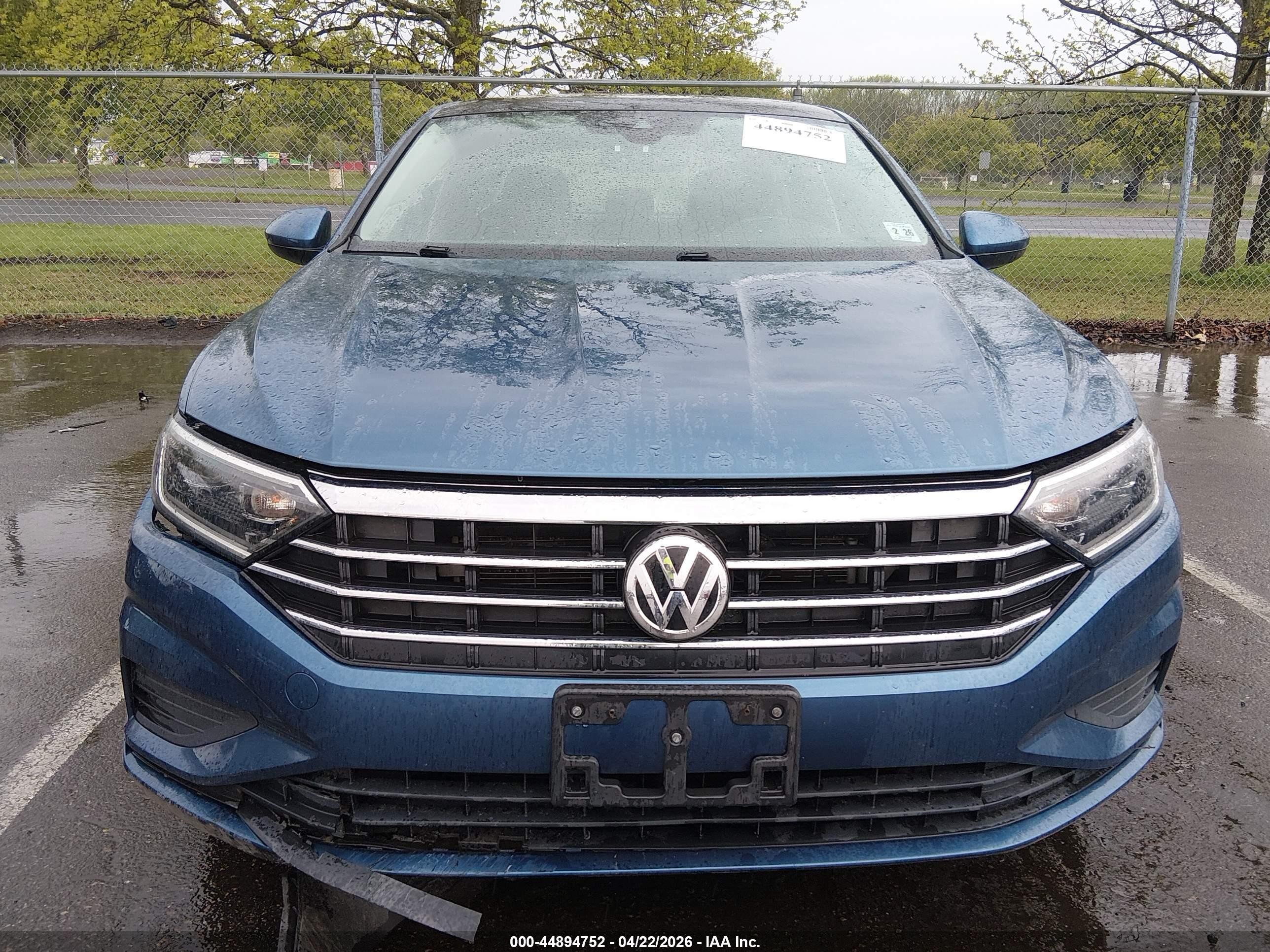 2021 Volkswagen Jetta 1.4t Sel Синий vin: 3VWE57BU3MM012935