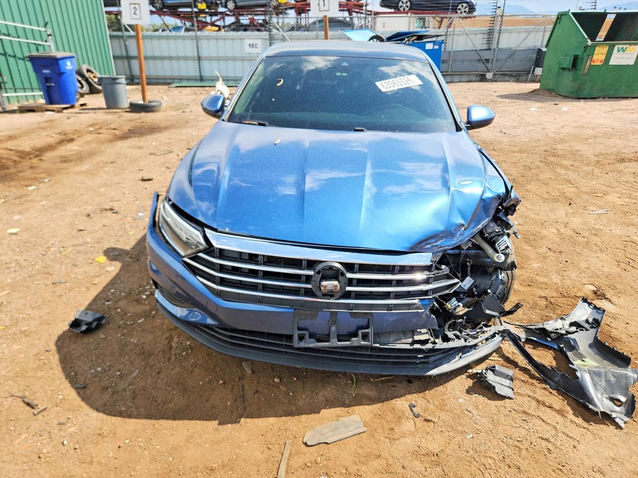 2021 Volkswagen Jetta Sel Blue vin: 3VWE57BU3MM075548