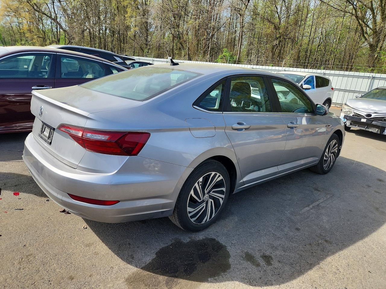 2021 Volkswagen Jetta Sel Silver vin: 3VWE57BU5MM012483