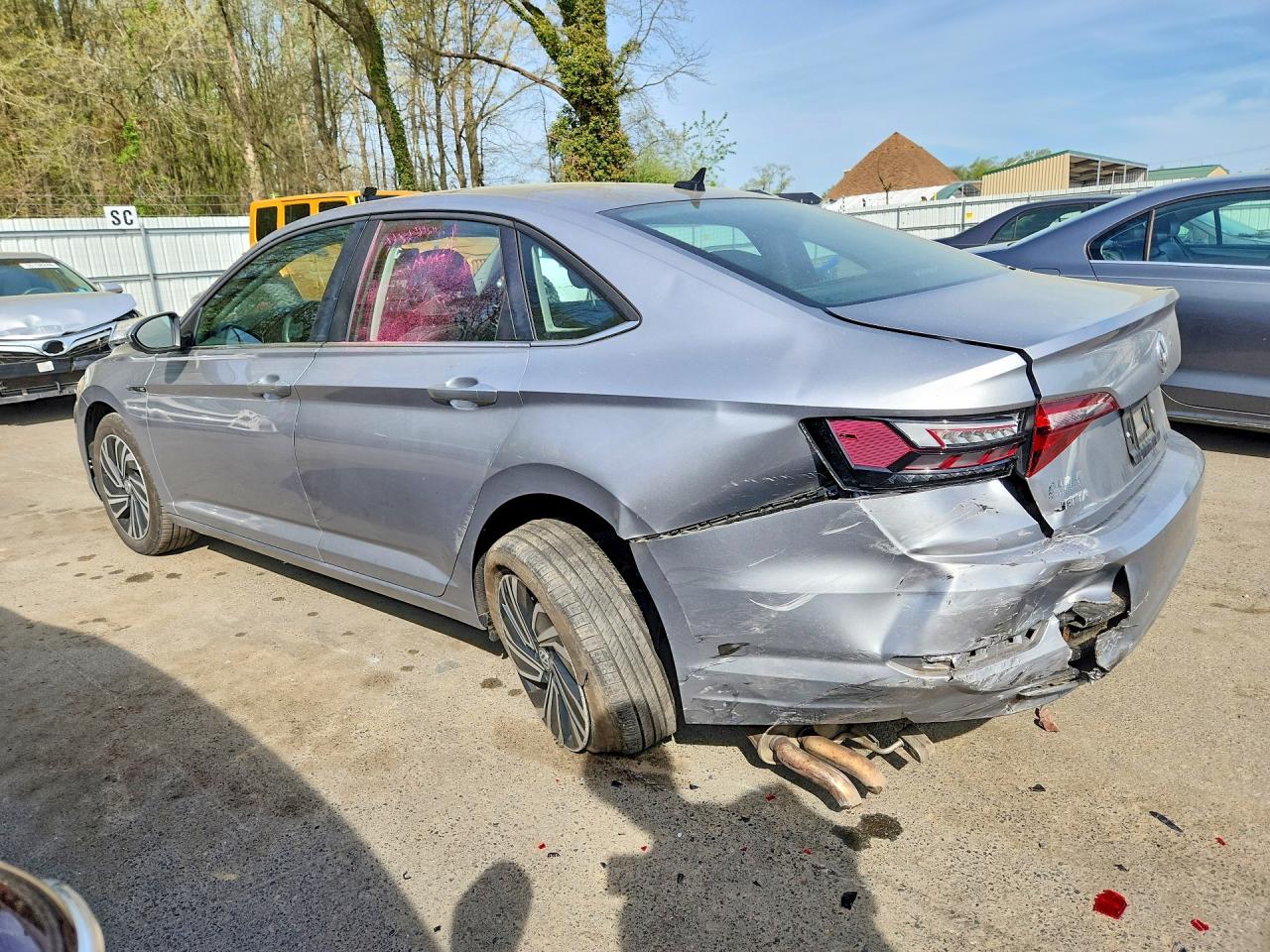 2021 Volkswagen Jetta Sel Silver vin: 3VWE57BU5MM012483