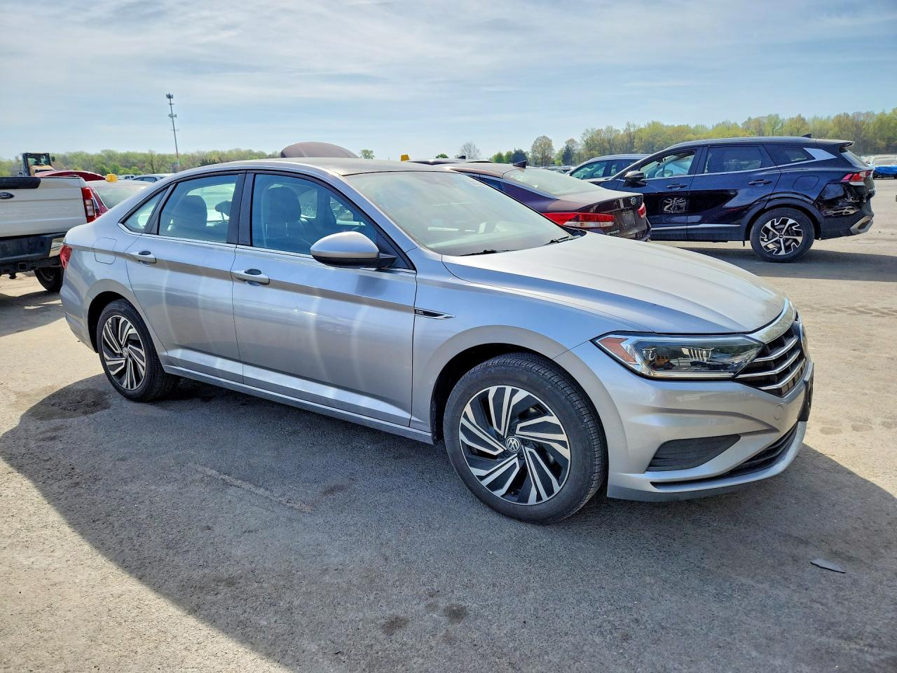 2021 Volkswagen Jetta Sel Silver vin: 3VWE57BU5MM012483