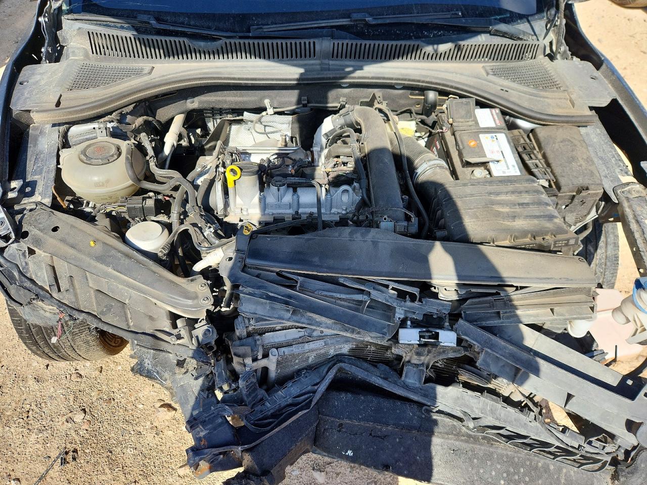 2019 Volkswagen Jetta Sel Gray vin: 3VWE57BU6KM040158