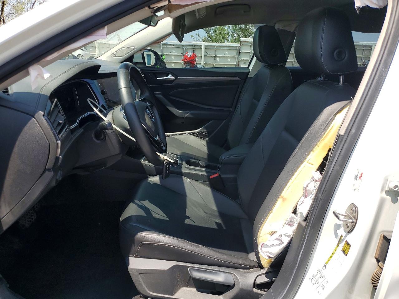 2019 Volkswagen Jetta Sel White vin: 3VWE57BU6KM041312