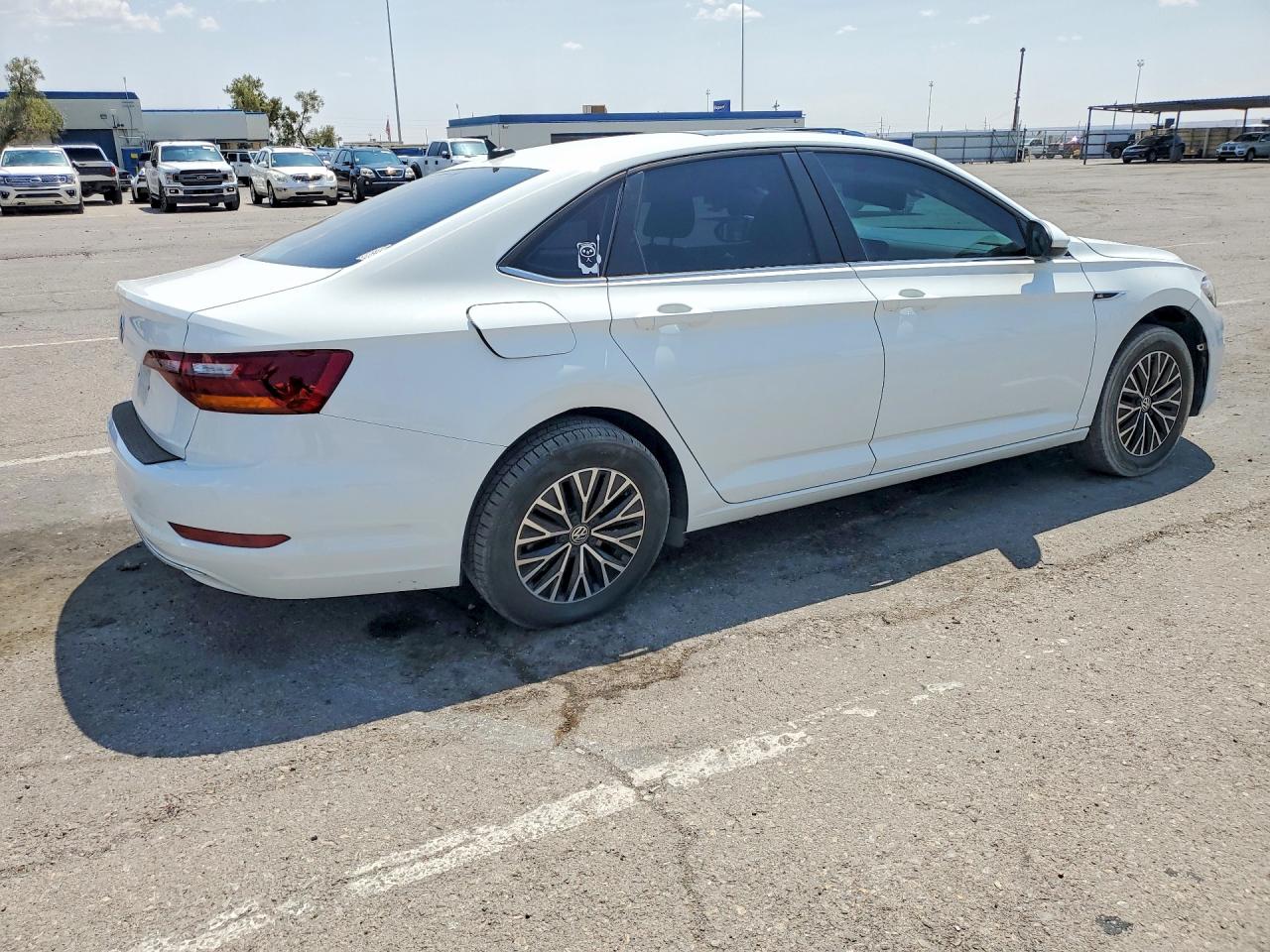 2019 Volkswagen Jetta Sel White vin: 3VWE57BU6KM041312