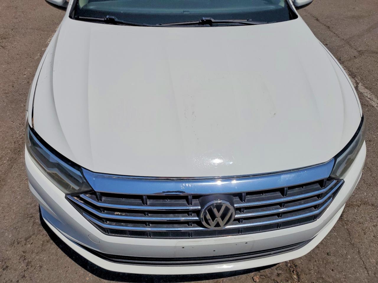 2019 Volkswagen Jetta Sel White vin: 3VWE57BU6KM041312