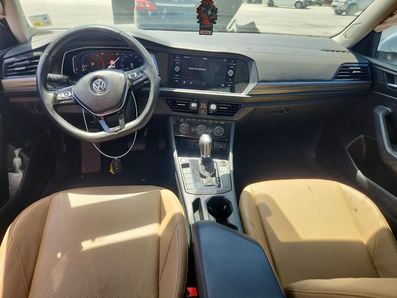 2019 Volkswagen Jetta Sel White vin: 3VWE57BU6KM084452