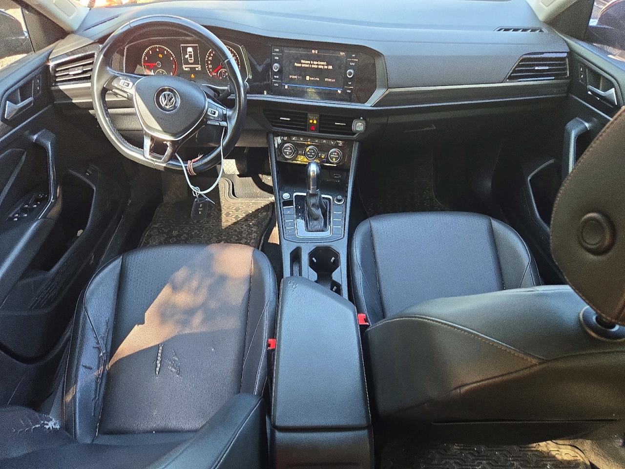 2019 Volkswagen Jetta Sel Black vin: 3VWE57BU6KM211524