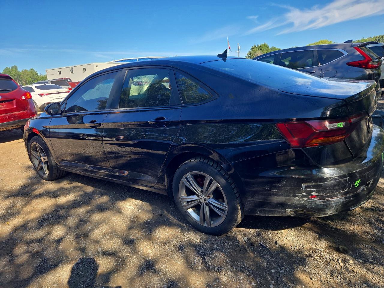 2019 Volkswagen Jetta Sel Black vin: 3VWE57BU6KM211524
