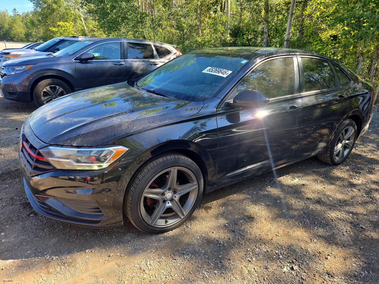 2019 Volkswagen Jetta Sel Black vin: 3VWE57BU6KM211524