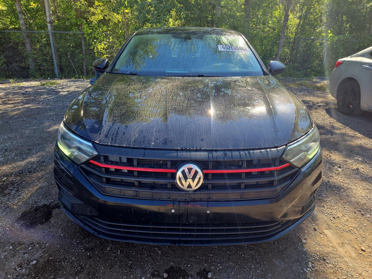 2019 Volkswagen Jetta Sel Black vin: 3VWE57BU6KM211524