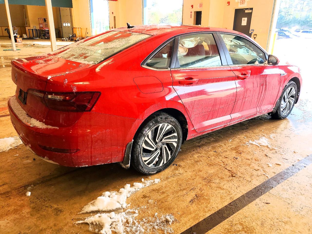 2021 Volkswagen Jetta Sel Red vin: 3VWE57BU6MM060672