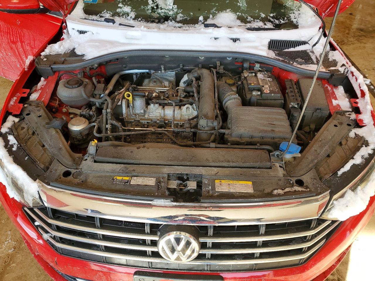 2021 Volkswagen Jetta Sel Red vin: 3VWE57BU6MM060672