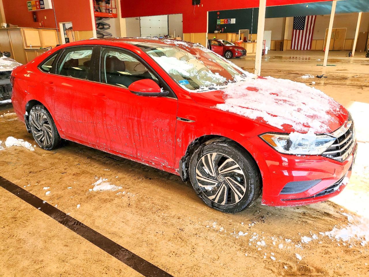 2021 Volkswagen Jetta Sel Red vin: 3VWE57BU6MM060672