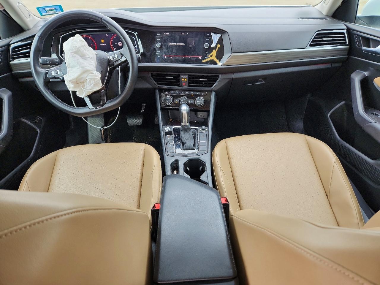 2019 Volkswagen Jetta Sel Белый vin: 3VWE57BU8KM108444