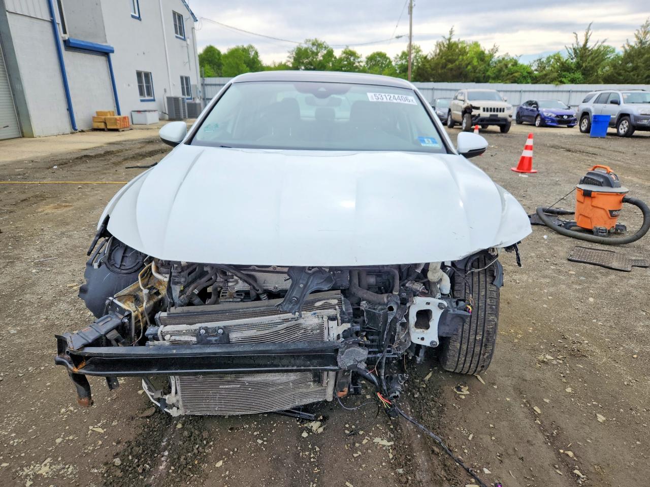 2019 Volkswagen Jetta Sel Белый vin: 3VWE57BU8KM108444