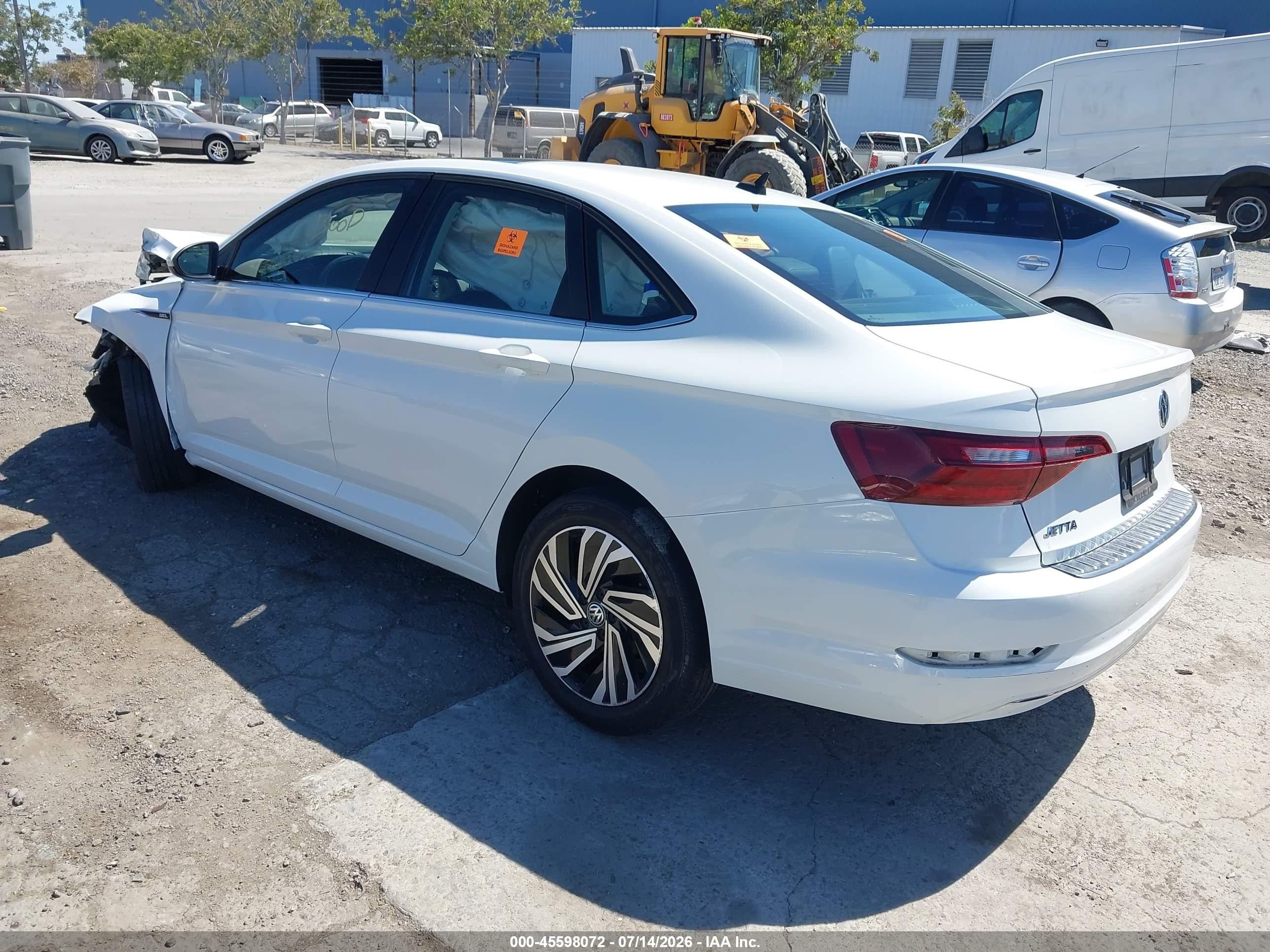 2021 Volkswagen Jetta 1.4t Sel White vin: 3VWE57BUXMM100574