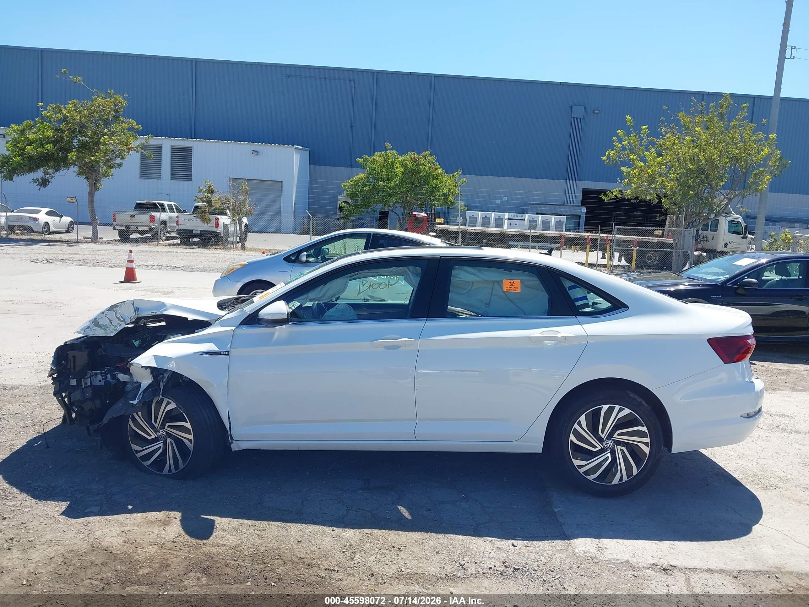 2021 Volkswagen Jetta 1.4t Sel White vin: 3VWE57BUXMM100574