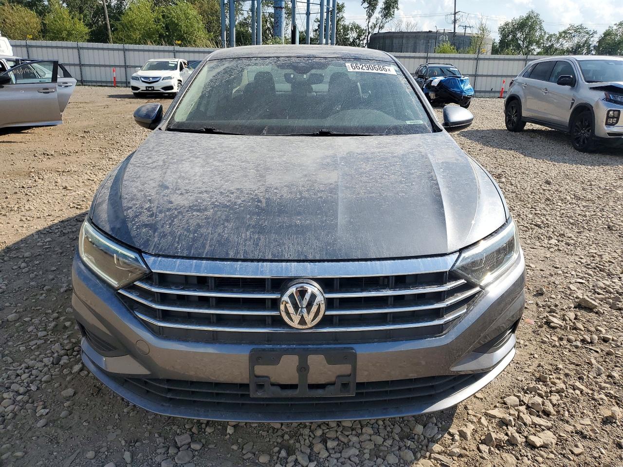 2019 Volkswagen Jetta Sel Gray vin: 3VWEB7BU5KM268712