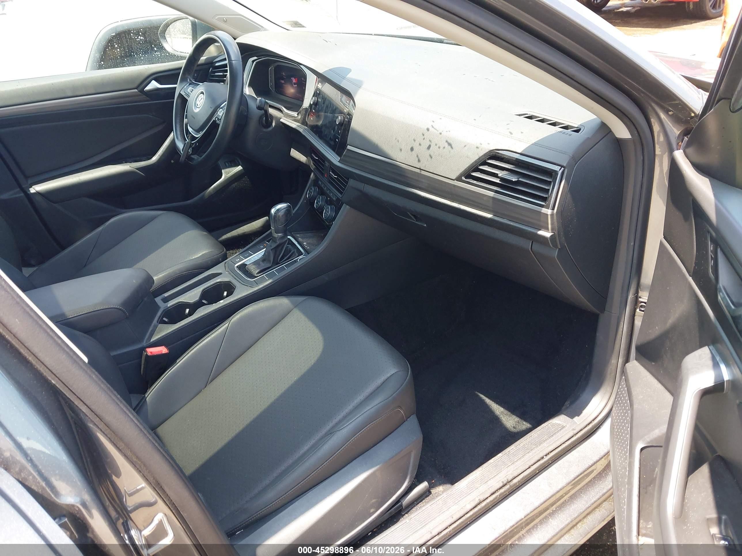 2019 Volkswagen Jetta 1.4t Sel Gray vin: 3VWEB7BU9KM268499