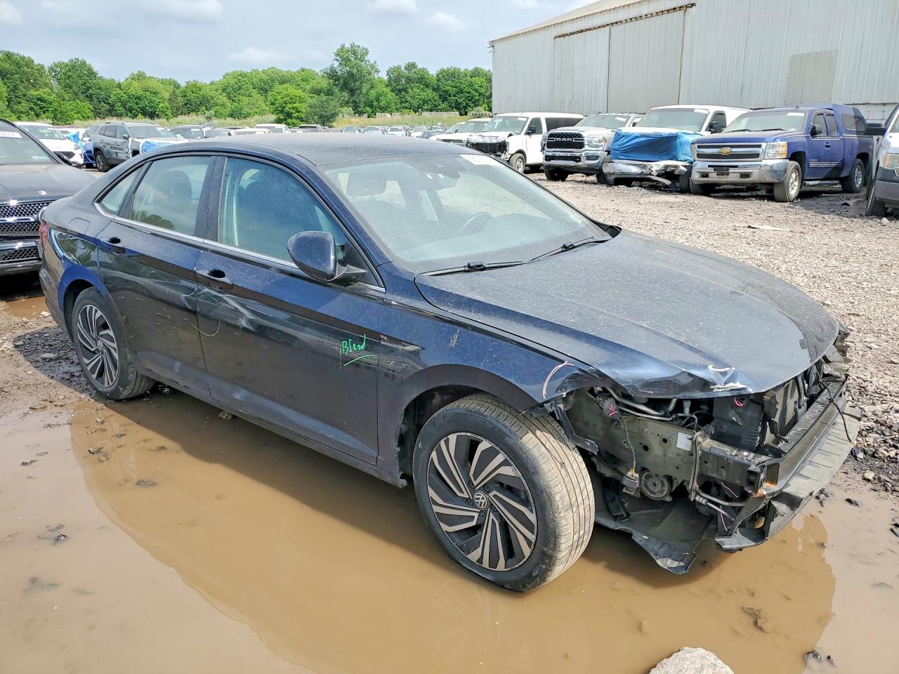 2020 Volkswagen Jetta Sel Black vin: 3VWEB7BUXLM042036