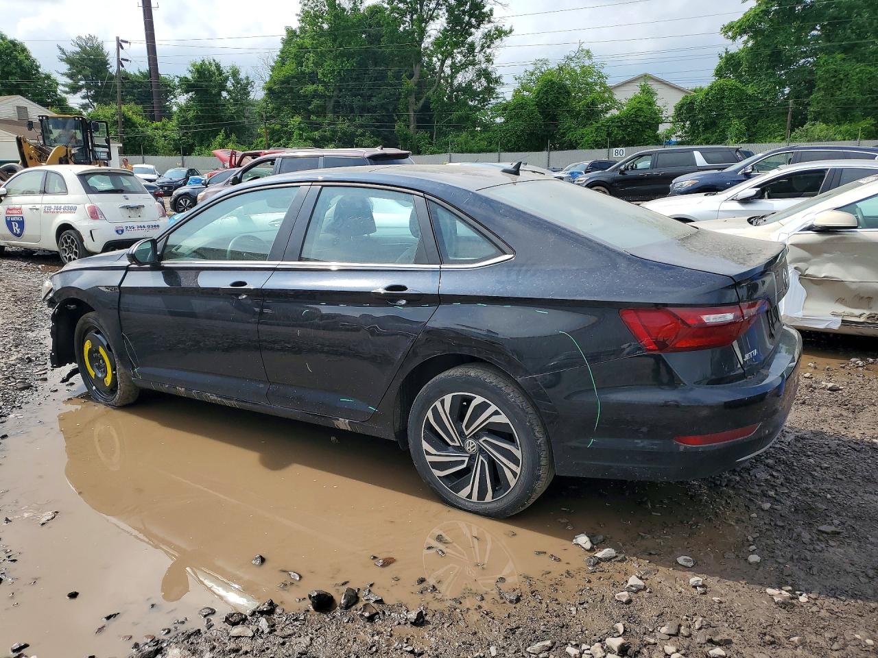 2020 Volkswagen Jetta Sel Black vin: 3VWEB7BUXLM042036