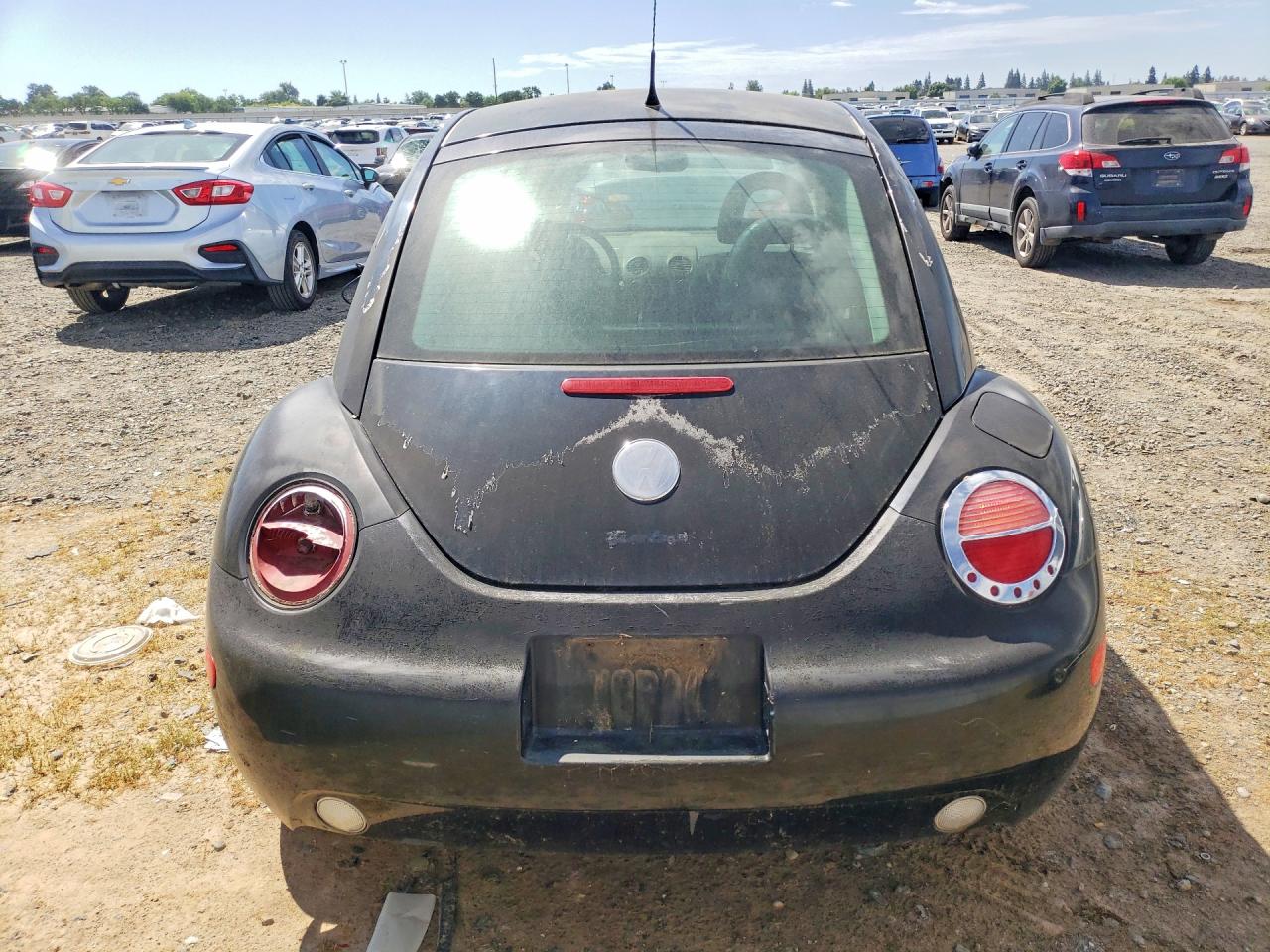 2002 Volkswagen New Beetle Gls Sport Black vin: 3VWED21C22M436702