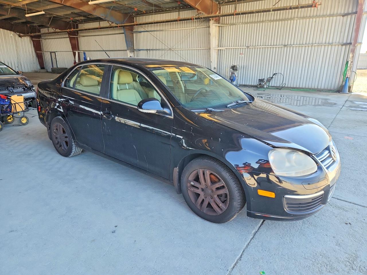 2007 Volkswagen Jetta Wolfsburg Black vin: 3VWEF71K07M071460