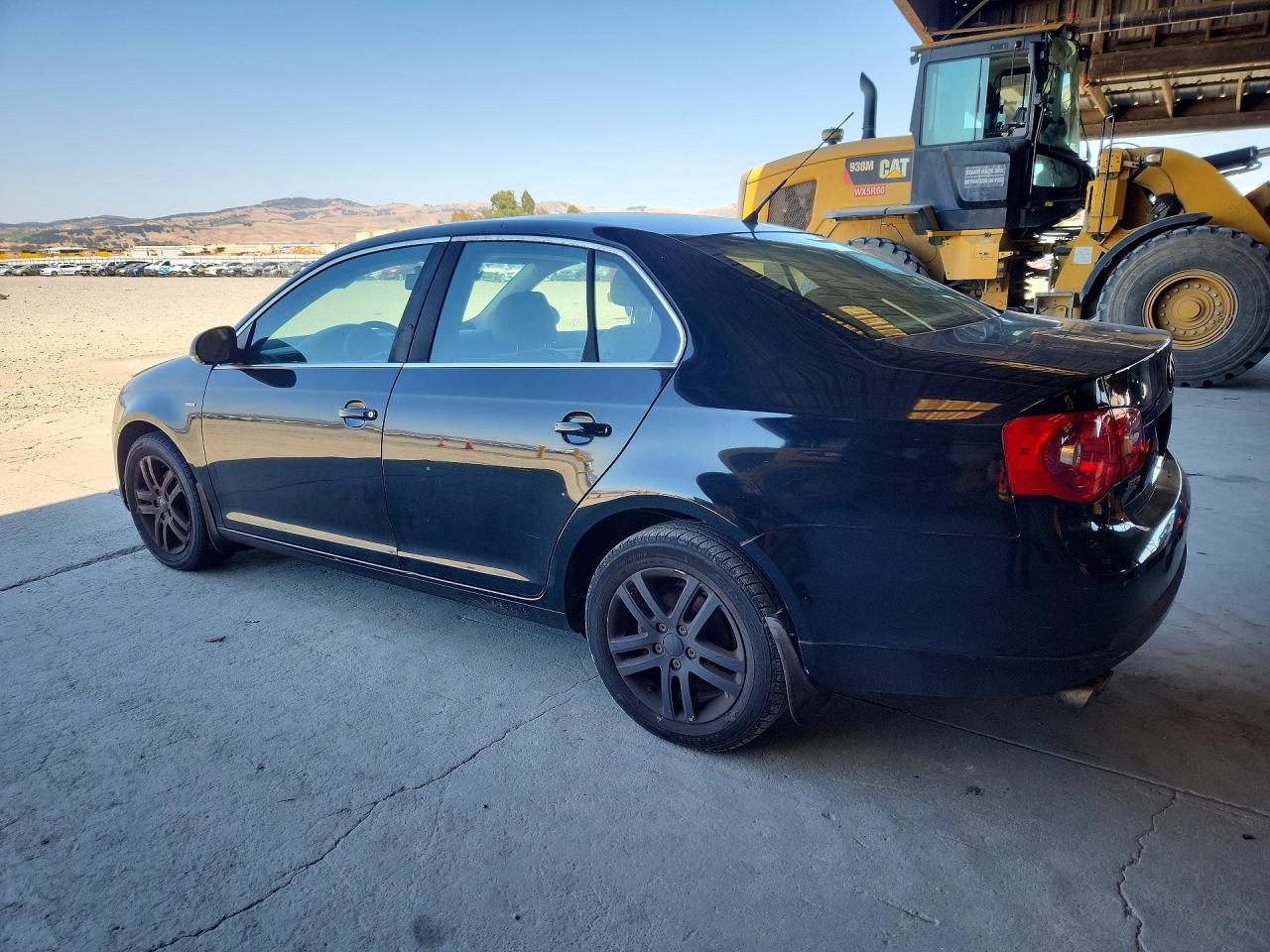 2007 Volkswagen Jetta Wolfsburg Black vin: 3VWEF71K07M071460