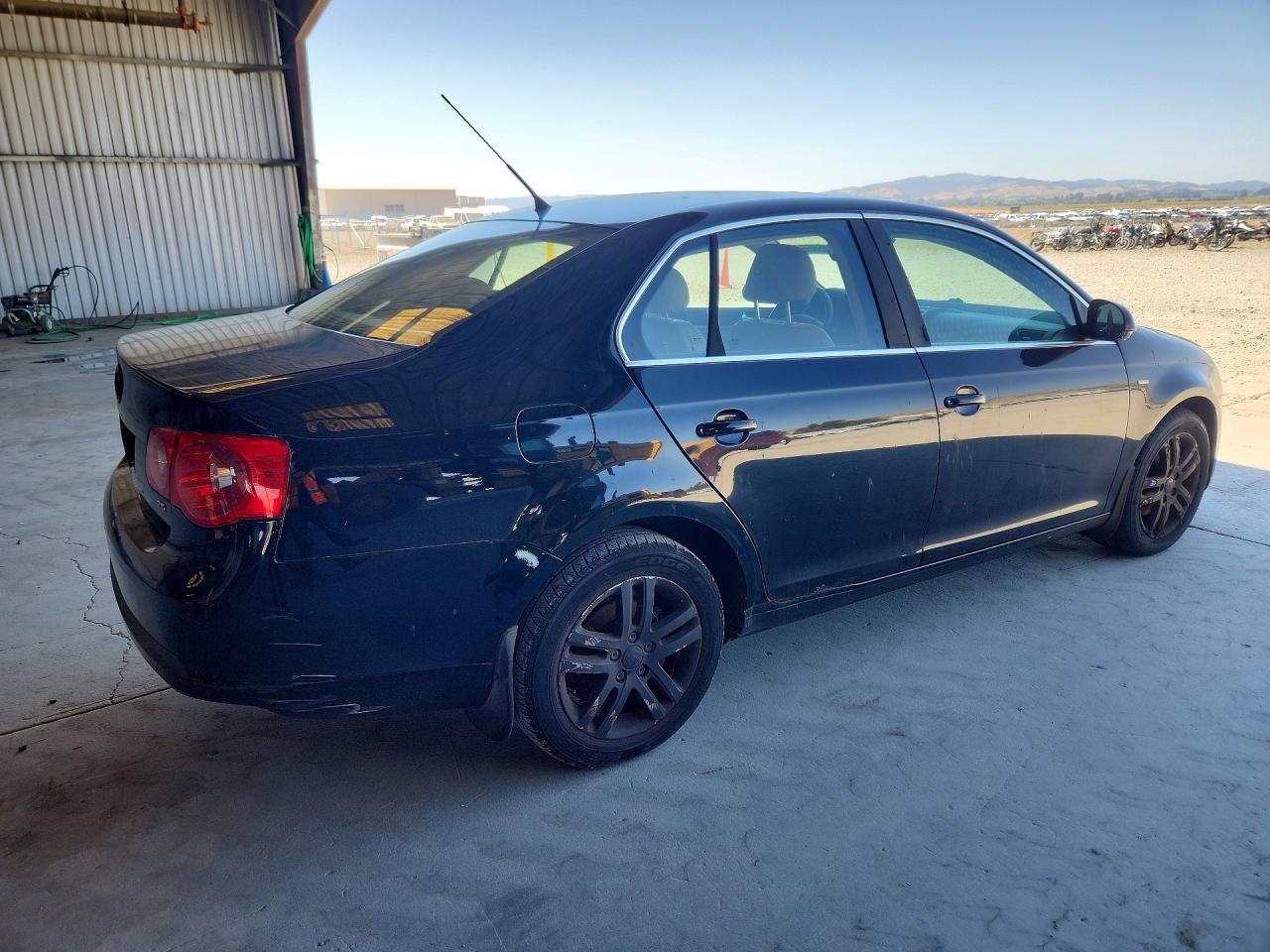 2007 Volkswagen Jetta Wolfsburg Black vin: 3VWEF71K07M071460