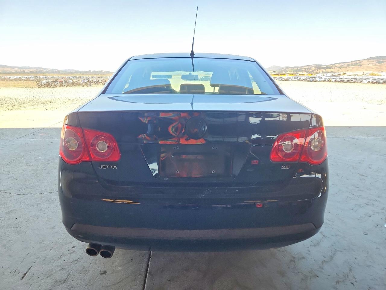 2007 Volkswagen Jetta Wolfsburg Black vin: 3VWEF71K07M071460
