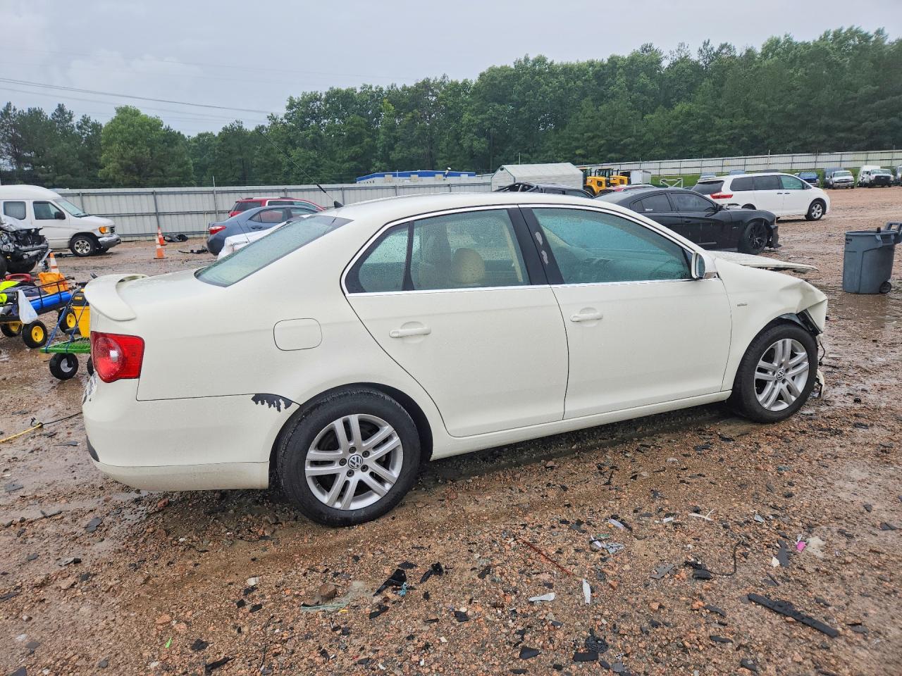 2007 Volkswagen Jetta Wolfsburg Бежевый vin: 3VWEF71K17M198184